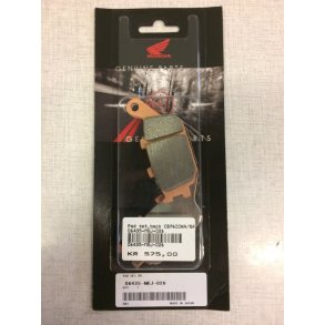 Bremseklodser, bag, CRF1000, CBF600NA/SA m.fl.