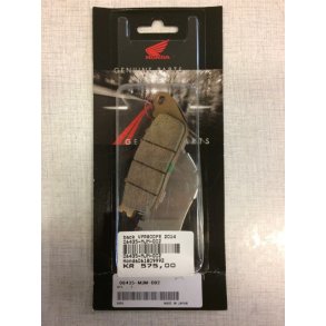 Bremseklodser, bag, VFR800F 14-17, VFR800X 17