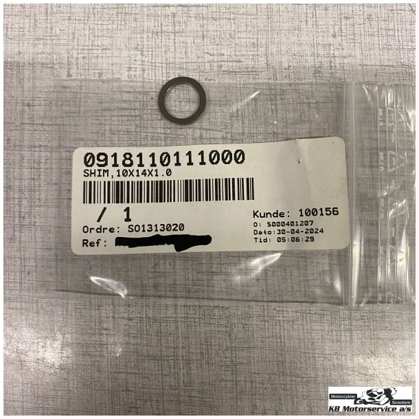 Suzuki Shim,10x14x1.0