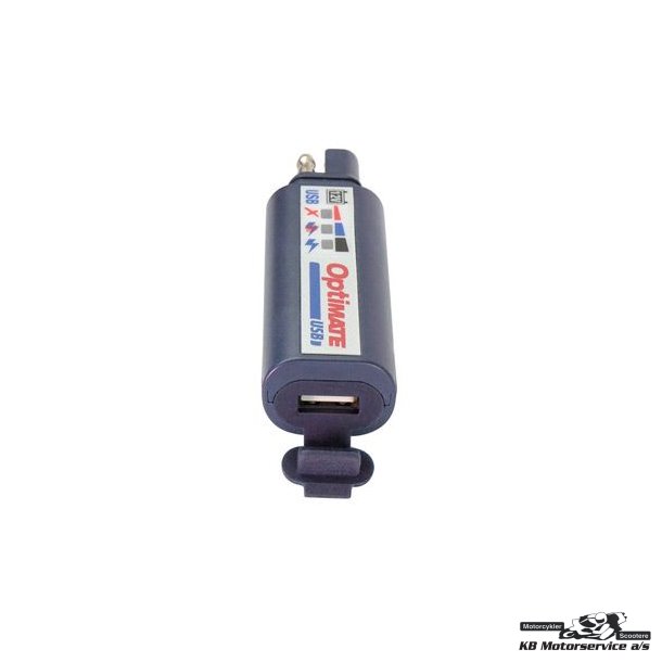 Optimate12V USB Ladestik 2400mAh