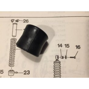 Gummibsning top stddmper MZ ETZ150, ETZ250