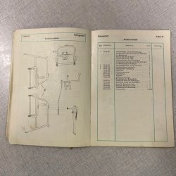 MZ TS125/TS150 Reservedelsbog p Tysk