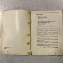 MZ TS250/1 Reservedelsbog p Tysk