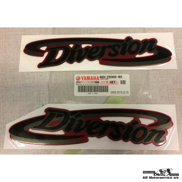 Yamaha XJ900S Diversion 1997 Emblem, set