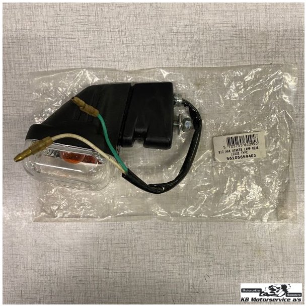 Pgo Blinklys h+v bag  Klar glas.