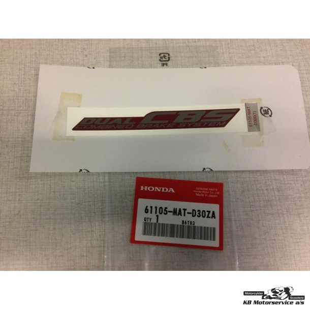 Honda Emblem CBS