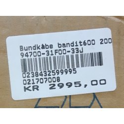 Suzuki TCP Bundkbe GSF600 Bandit sort (Y)