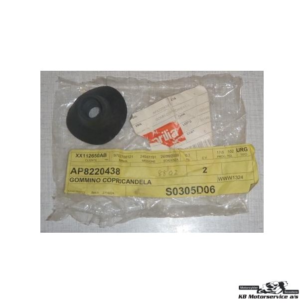 Spark plug rubber	Aprilia Sonic  98-07, Scarabeo 50 2T