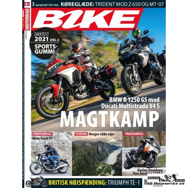 Bike nr. 3 - 2021 - Aflser bladet Dansk Motorrad