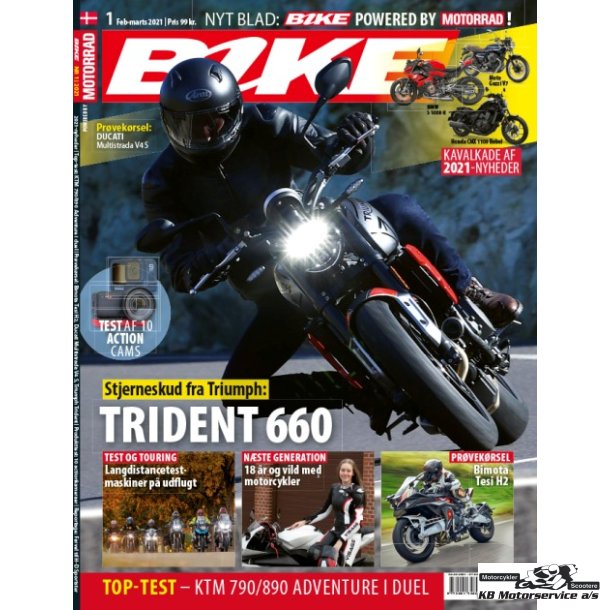 Bike nr. 1 - 2021 - Aflser bladet Dansk Motorrad