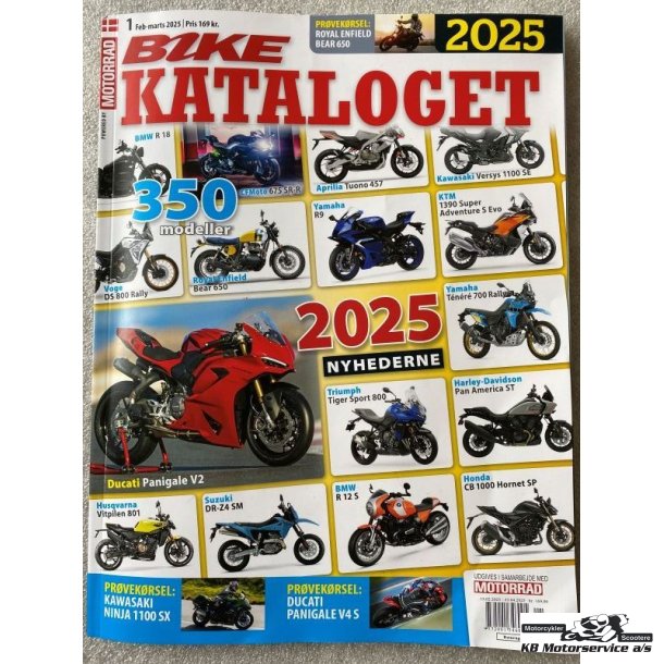 Bike powered by Motorrad. Alle 6 nr. fra 2025