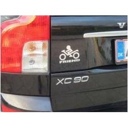 BikerFriend logo Kombipak med 1 x lille + 1 x stor