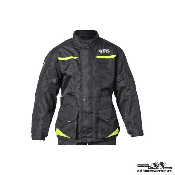 Germas Brnejakke sort/fluo.