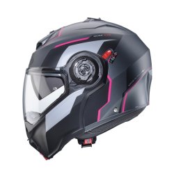Caberg Duke Evo Move. Mat sort/gr/pink