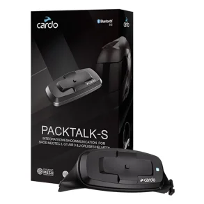 Cardo Packtalk-S Mesh Bluetooth samtaleanl�g til Shoei Neotec3, GT-Air3 og J-Cruise3