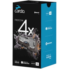 Cardo intercom Freecom 4X JBL hjtalere. Dobbelt st