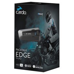 Cardo intercom Packtalk Edge Single. Mesh og JBL hjtalere