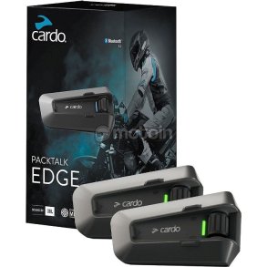 Cardo intercom Packtalk Edge Duo. Mesh og JBL hjtalere. Dobbelt st.