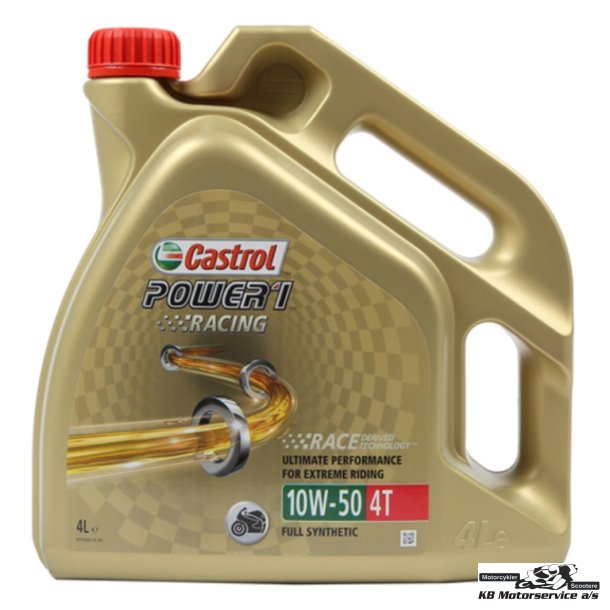 Castrol Power 1 Racing 10W50 motorolie full-syntetisk 4 liter