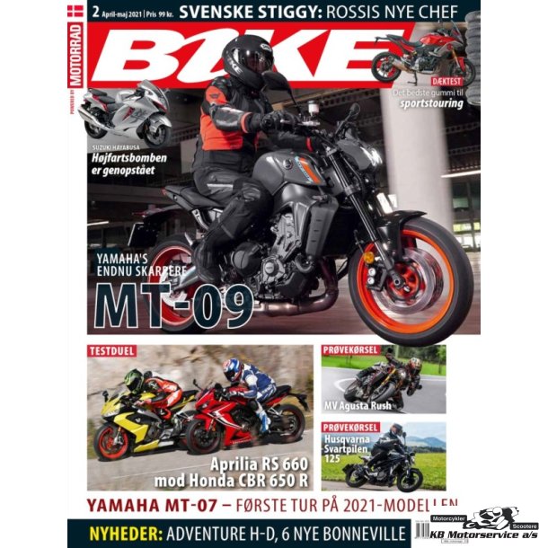 Bike nr. 2 - 2021 - Aflser bladet Dansk Motorrad
