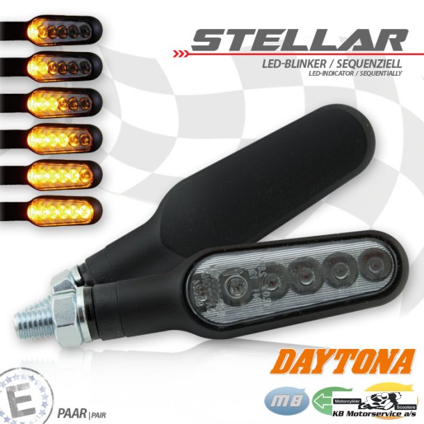 Daytona Stellar led blinklys "lbende"