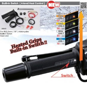 Daytona VI Varmehndtag built-in 22mm styr