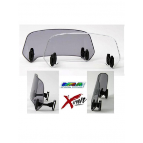 MRA X-Creen Touring Vario til eksisterende vindskrm. Klar eller rg farvet.  36 x 16cm