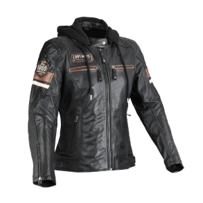 Difi Jolene 2 Lady lderjakke sort/brun