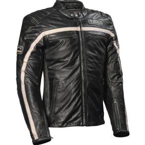 Difi Houston retro lderjakke Herre. Sort