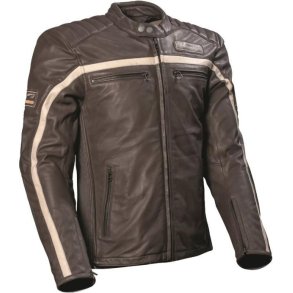 Difi Houston retro lderjakke Herre. Brun