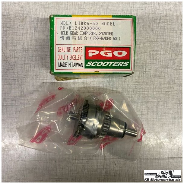 PGO Idle gear comp., starter