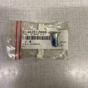 PGO BOLT M8 UNBRACO TIL BREMSESKIVE