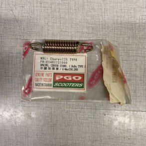 PGO fjeder til side stttefod