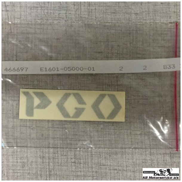 PGO emblem (PGO) slv