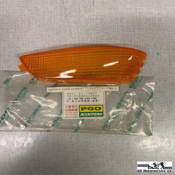 PGO blinklys glas bag h�jre