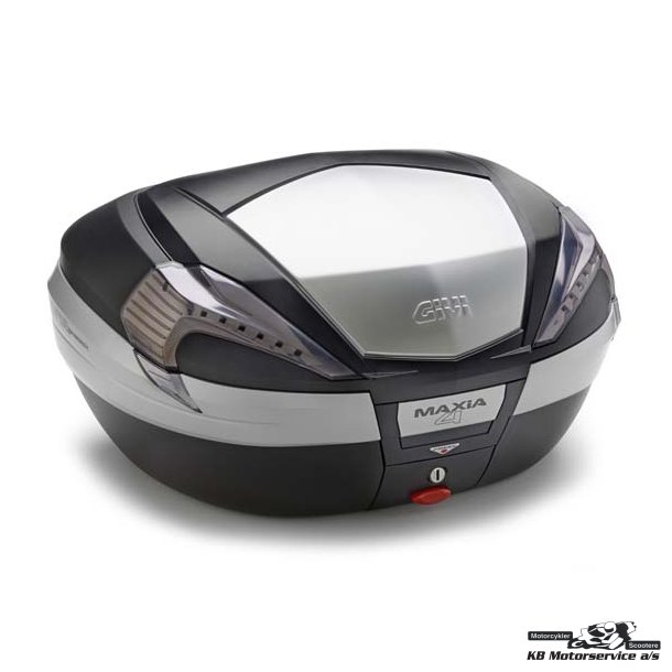 Givi Topboks Maxia 4 56L Alu Cover m/klar glas
