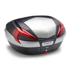 Givi Topboks Maxia 4 56L Alu Cover m/rd glas