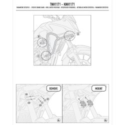 GIVI �verste Motorb�jle � Honda CB500X 19-23