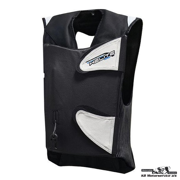 Helite GP Air 2 Airbag Vest til lderdragt med pukkel. Mekanisk