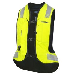 Helite Turtle 2 Hiviz Airbag Vest. Mekanisk