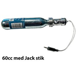 Co2 patron til Helite E-Airbagvest 60cc. Jackstik