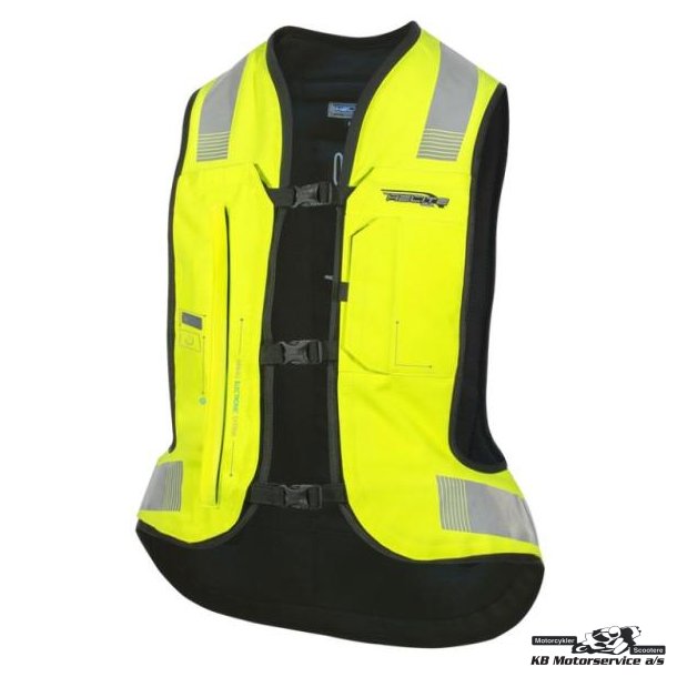 Helite e-Turtle Hiviz Airbag Vest elektronisk