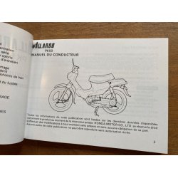 Honda PK50 Walleroo Owners Manual.