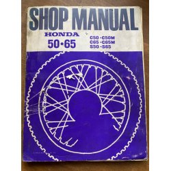 Honda C50 C65 S65 Shop manual