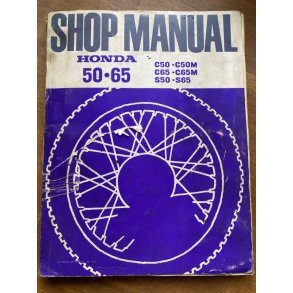 Honda C50 C65 S65 Shop manual