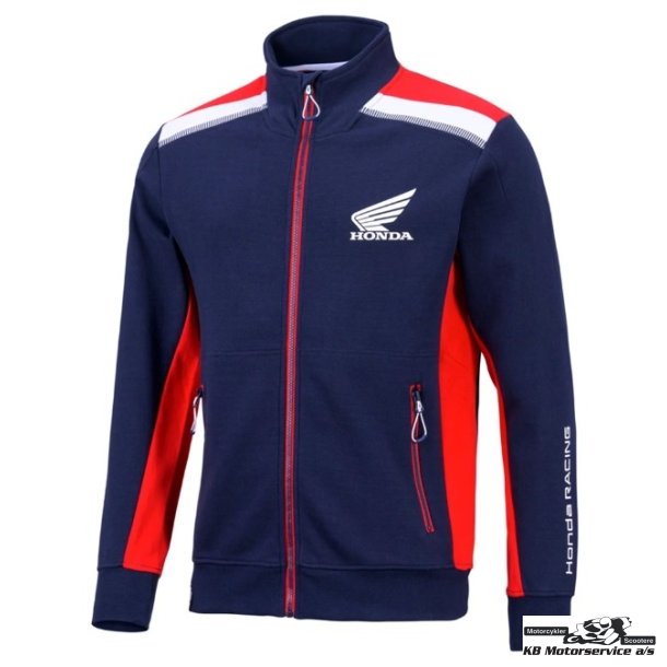 Honda Cardigan racing navy. Herre