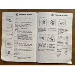 Honda NT50 Melody Owners Manual