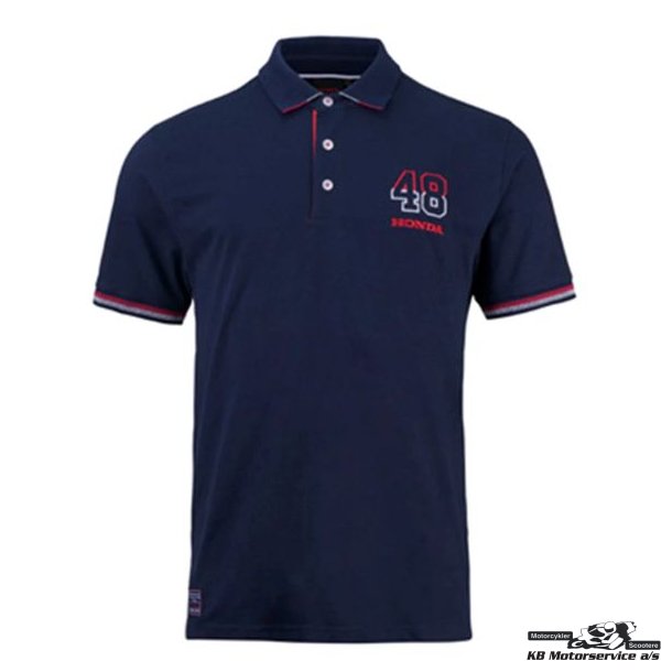 Honda Polo-shirt Herre Suzuka Navy