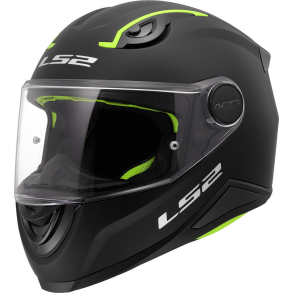 LS2 FF812 Matt Black kid Junior/b�rn