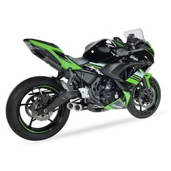 IXIL Dual Hyperlow Black XL Slip-On Udstdning Z650 2017-2019